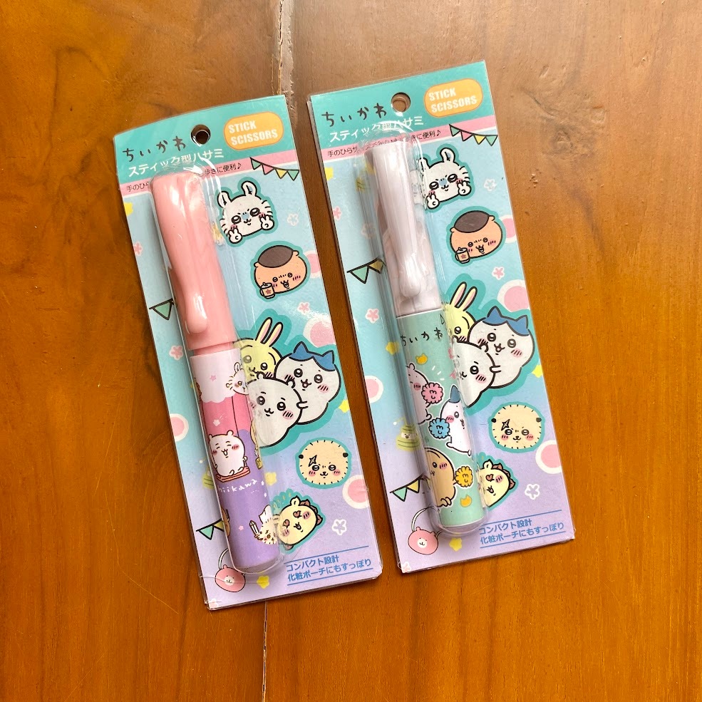 

Gunting Pena Gunting Portable Berbentuk Pulpen Karakter Hachiware Chikawa Usagi Momonga Gunting Lipat Gunting Mini Gunting Saku Unik Lucu Gift Hadiah Kado