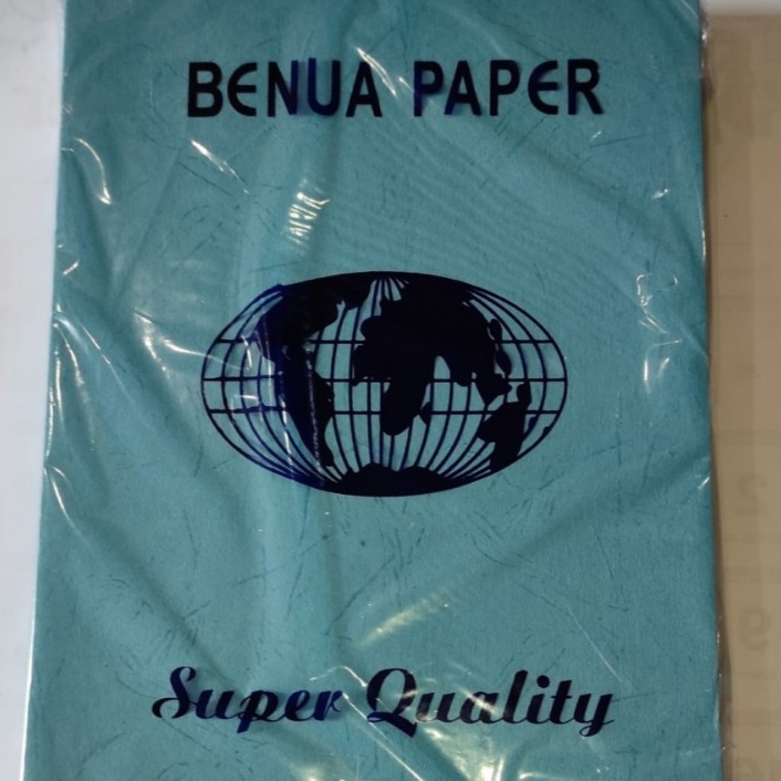 

Kertas Karton Jilid Buffalo Ukuran A4 Benua 100 Lembar (BIRU TUA)