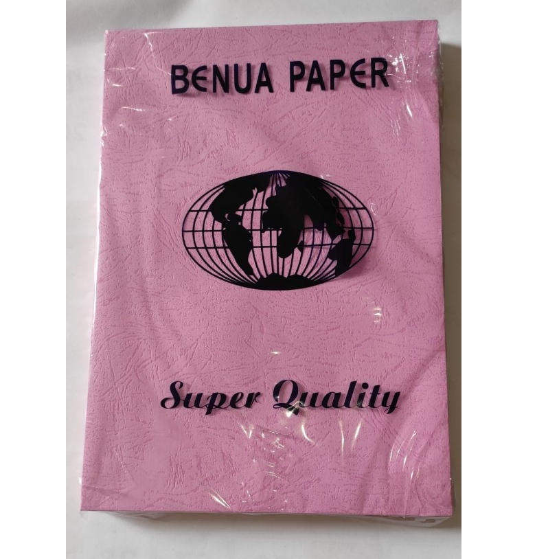 

Kertas Karton Jilid Buffalo Ukuran A4 Benua 100 Lembar (PINK)