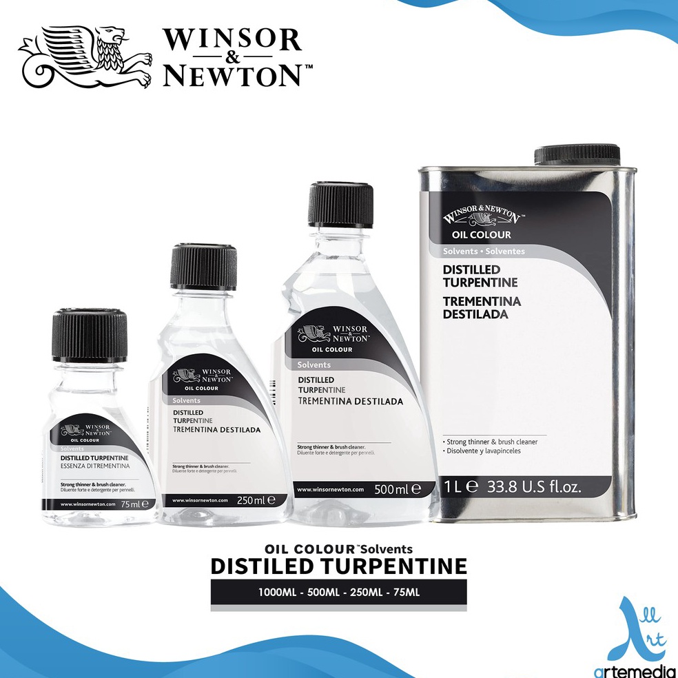 

KODE C6O Winsor Newton Distilled Turpentine Solvent Oil Painting