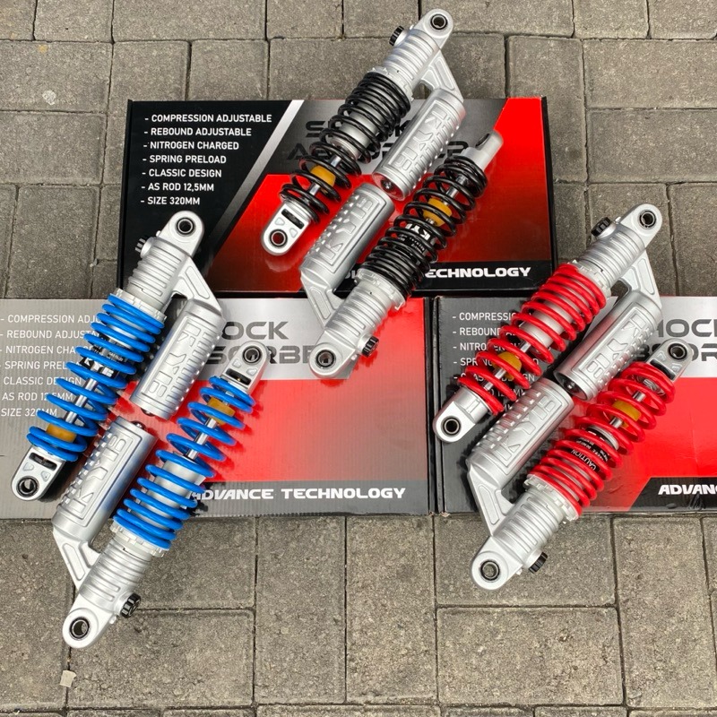 Shock KYE model shock KYB kompetisi import Helibars uk 320 klik rebound fungsi