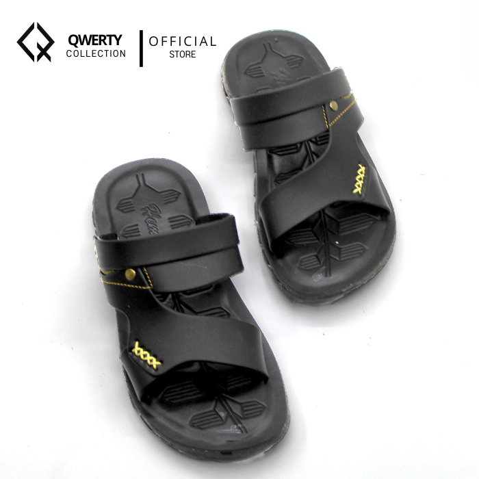 sandal kulit anak laki laki Original kulit 100% kulit asli import merk Younkoe | sandal kulit anak u
