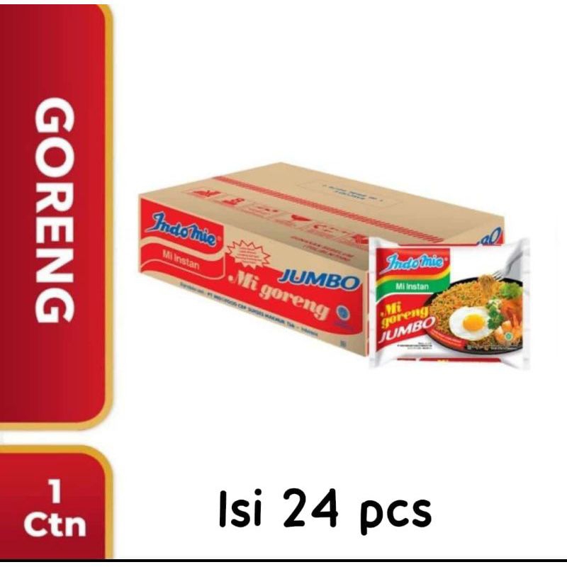 

Indomie Goreng Jumbo 1 KARTON 24pcs