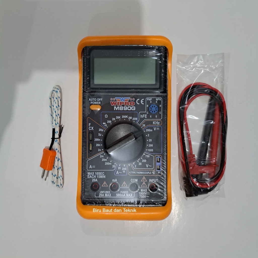 Avometer Digital / Digital Multitester Wipro M890G