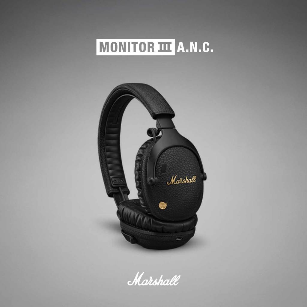 Marshall Monitor III ANC Headphone - Black