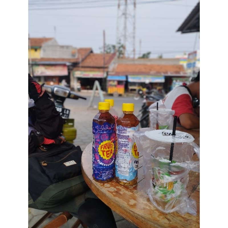 

fruit tea teh