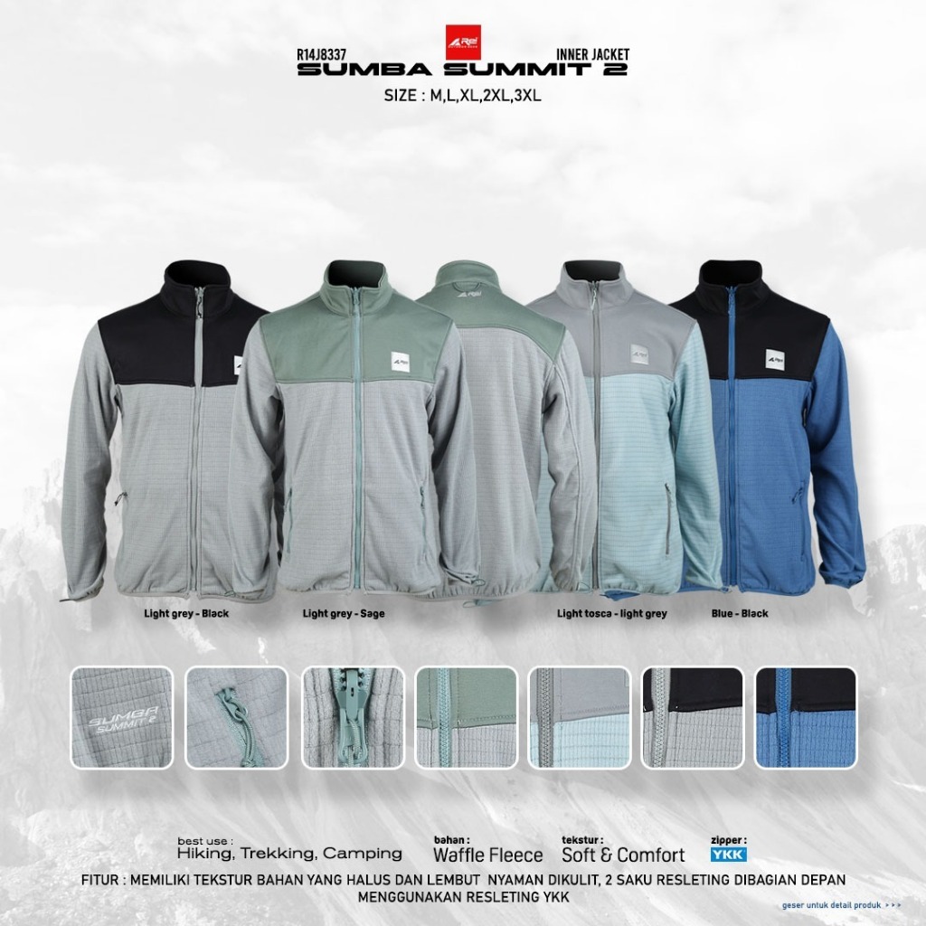 Jaket Inner Sumba Summit 2 Arei Outdoorgear