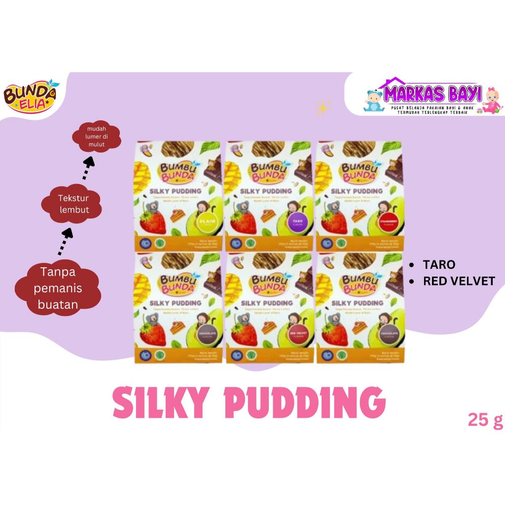 

bumbu bunda silky pudding