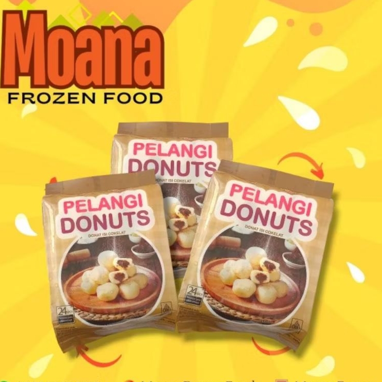 

Pelangi - Mini Donnuts isi 24pcs