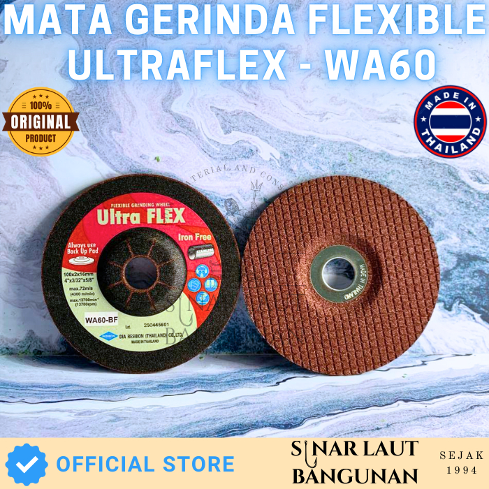 Batu Gerinda Flexible WA-60 ULTRAFLEX