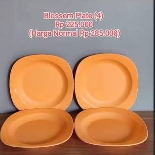 BLOSSOM PLATE TUPPERWARE