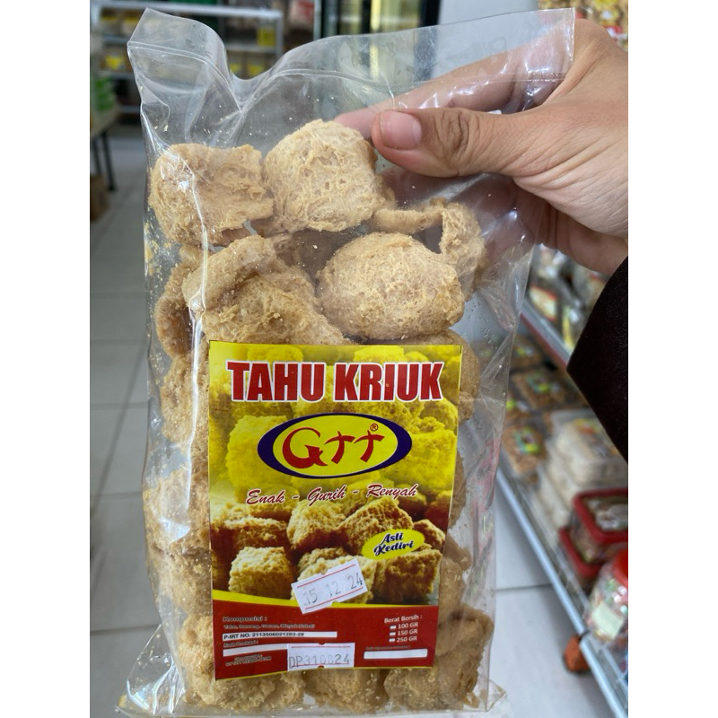 

Tahu Kriuk Berat 150 Gram