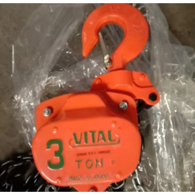 vital chain block 3ton x 3meter