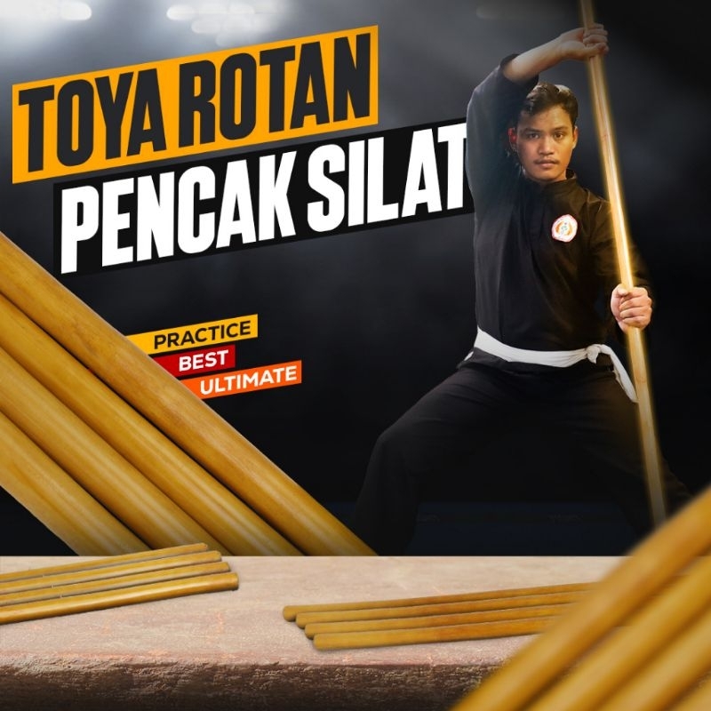 Tongkat Rotan Asli Toya Tongkat Pramuka Tongkat Bela Diri