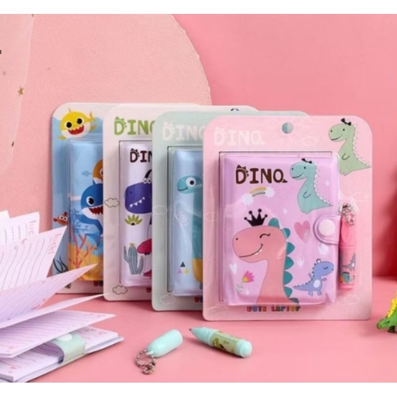 

Note book lucu diary unik karakter kartun lucu dilengkapi pena lucu