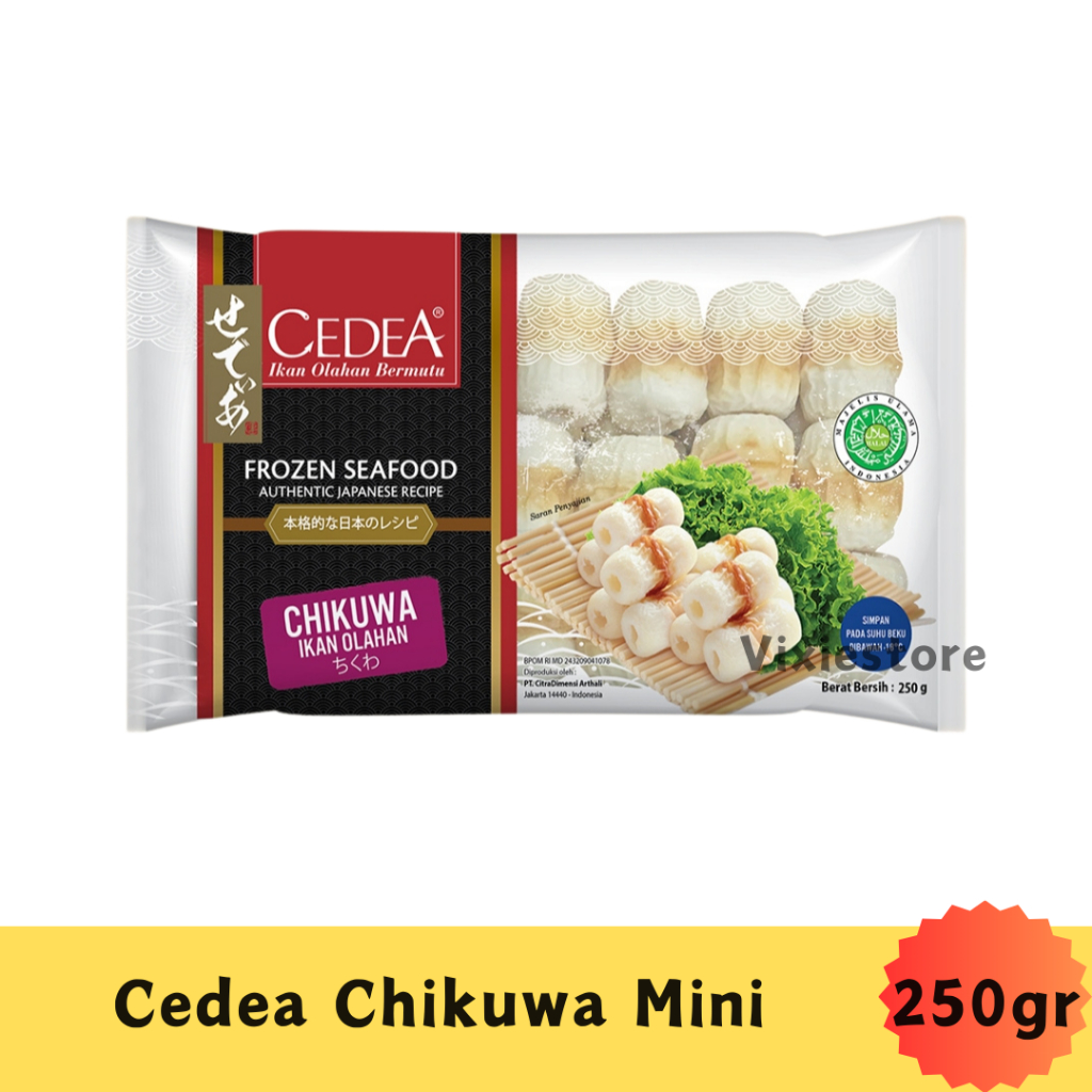 

Cedea Fish Chikuwa Mini 250gr