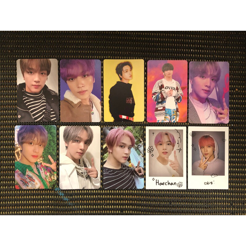 official photocard haechan nct dream nct 127 wayv hot sauce neocity polaroid sticker universe