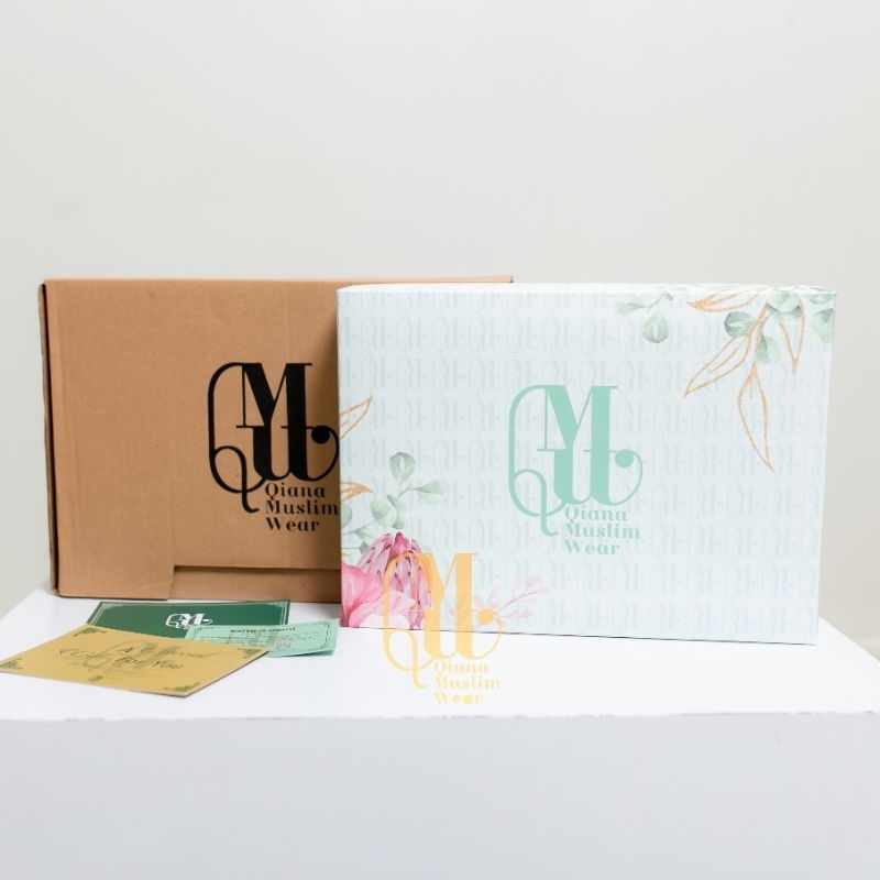

RB Mukena Box Hampers Premium Hadiah Gift Inner Box + Outer Box