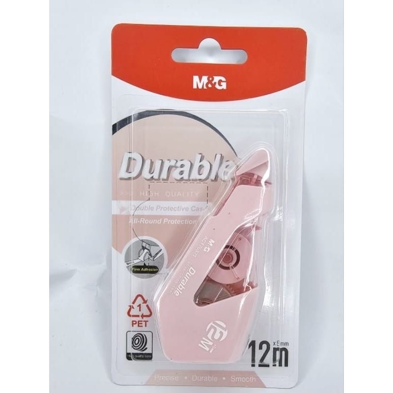

CORRECTION TAPE ACT76371 M&G 12MX5MM / PITA KOREKSI DURABLE M&G