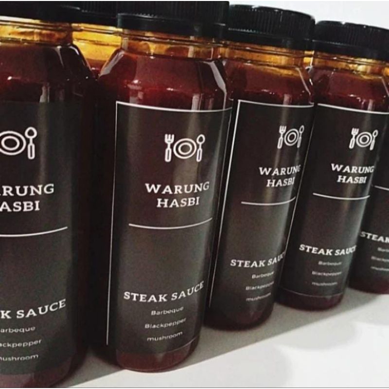 

Sauce BLACKPAPPER sauce warunghasbi 300gr