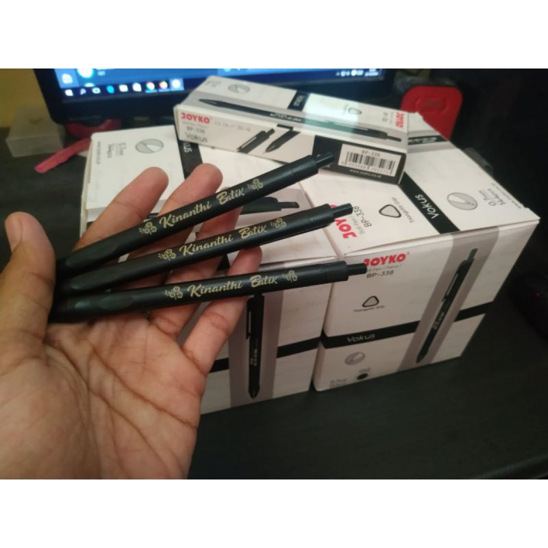 

Pulpen Nama Custom Bolpoin souvenir kado pernikahan