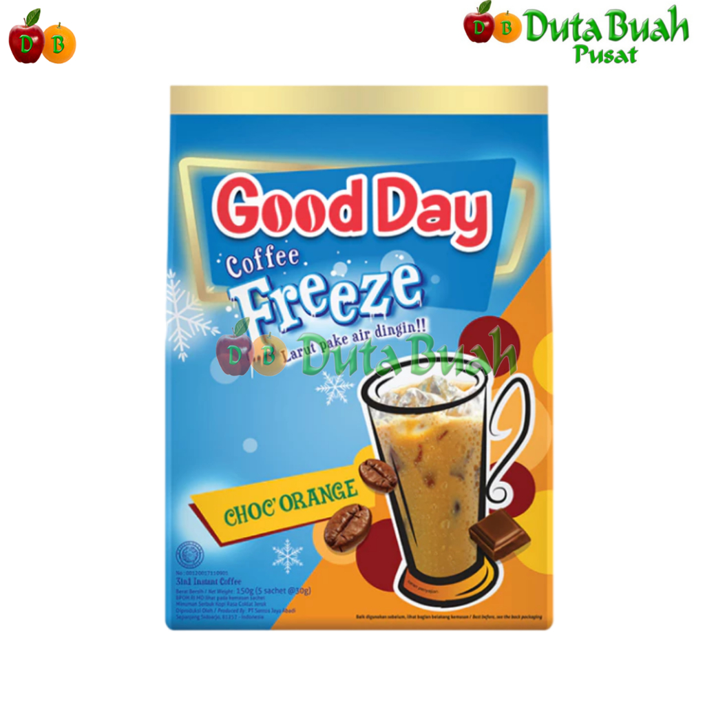 

Duta Buah Good Day Freeze Choc'O'Range 1 Bag (5 x 30gr)