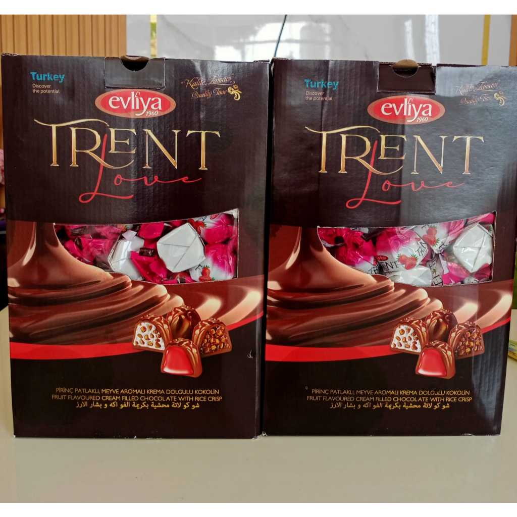 

Coklat Evliya Trent Love Cokelat Evilya coklat oleh-oleh Haji & Umroh Coklat Turki 2Kg