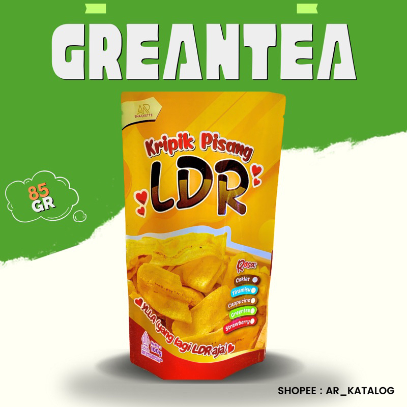 

NEW VARIAN KRIPIK LDR GREANTEA