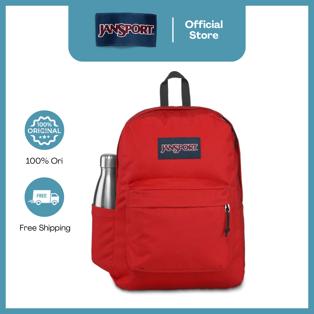 JanSport Tas Ransel / Backpack / Daypack SuperBreak Red Tape