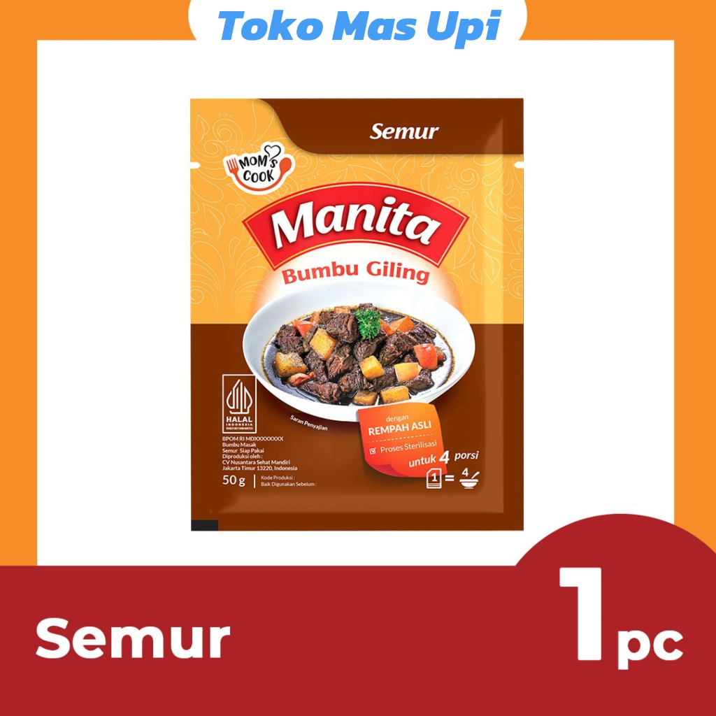 

MANITA Bumbu Giling Semur