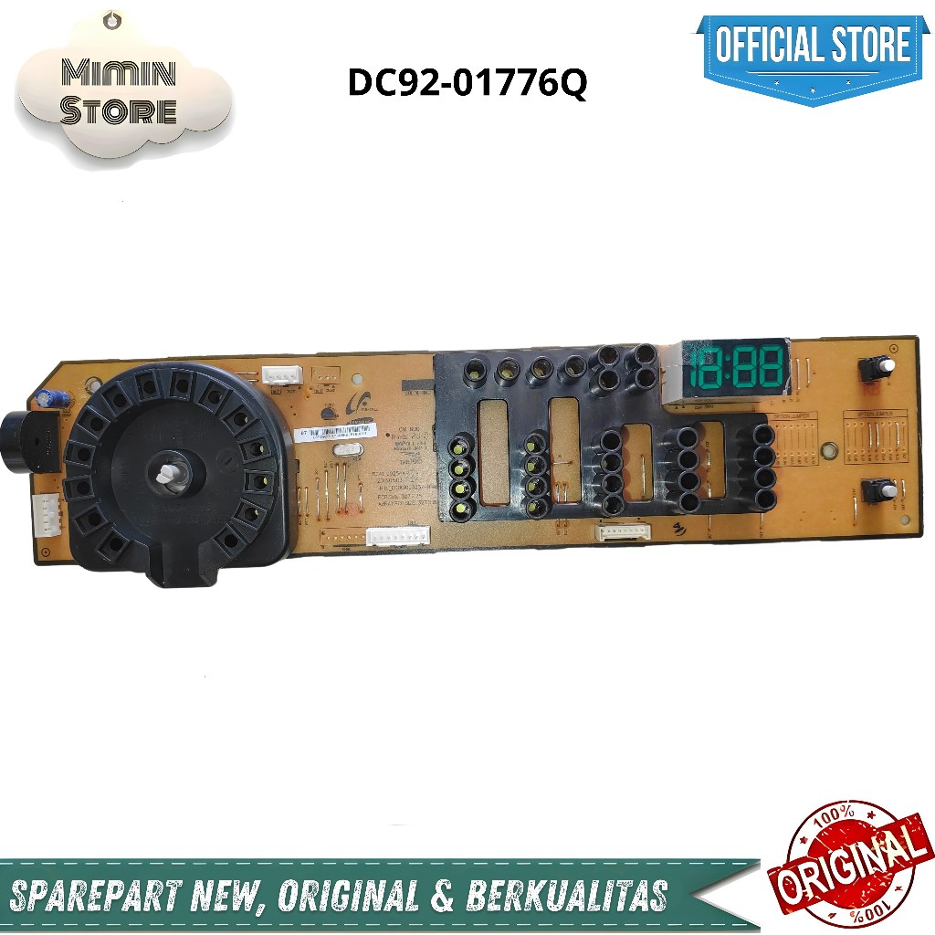 MODUL PCB DISPLAY MESIN CUCI SAMSUNG ORIGINAL WW80J4233GW