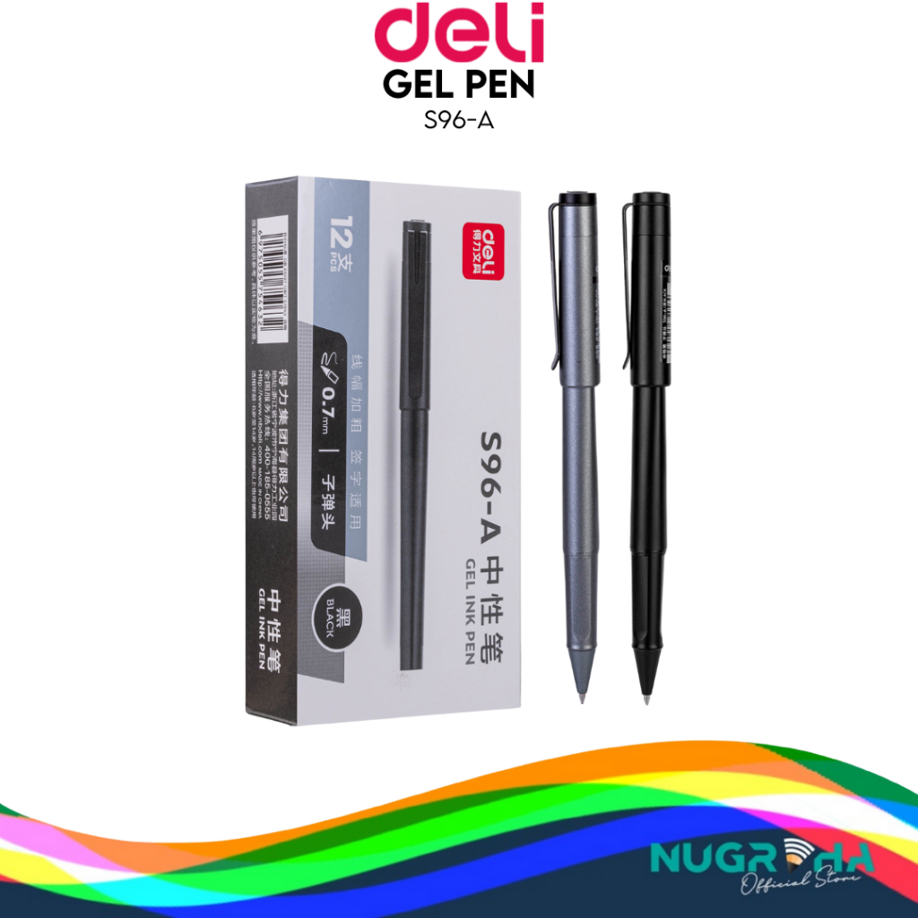 

BALLPOINT / PENA / PEN DELI S96-A GEL PEN 0.7 MM