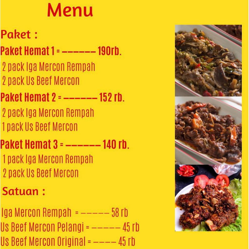 

NEW !! PAKET HEMAT 1 ( 2 PACK IGA MERCON DAN 2 PACK US BEEF MERCON )