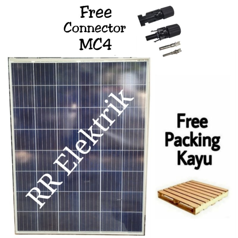 Solar Panel Solar Cell Panel Surya Maysun 200wp Polycrystalline Maysun 200 Wp Poly
