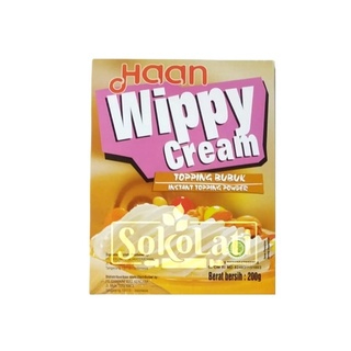 

Haan Wippy Cream 200 gr