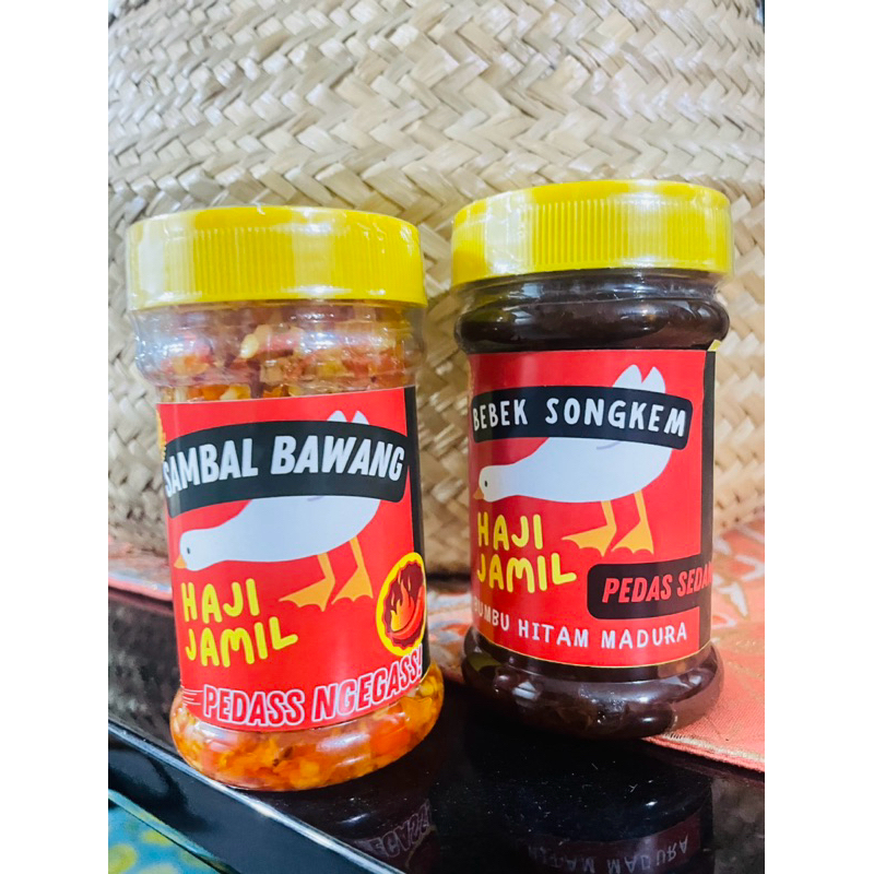 

Sambel hitam madura & sambel bawang Haji Jamil