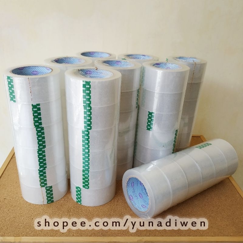 

Isolasi Lakban Besar Bening 48 mm x 100 yard Murah