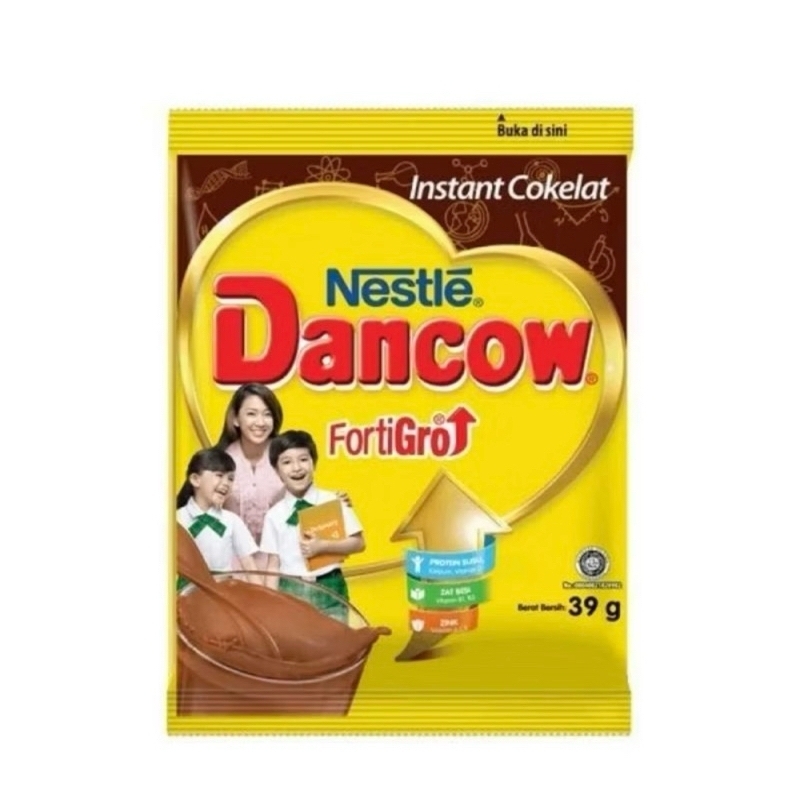 

RB KARTON DANCOW Fortigro Putih 16 (10x27g) Fortigro Coklat 16 (10x38g) / DANCOW 1 karton / Susu