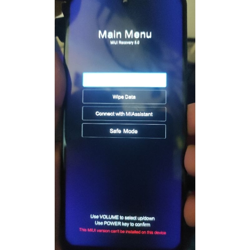 mesin minus redmi note 10pro 8/128