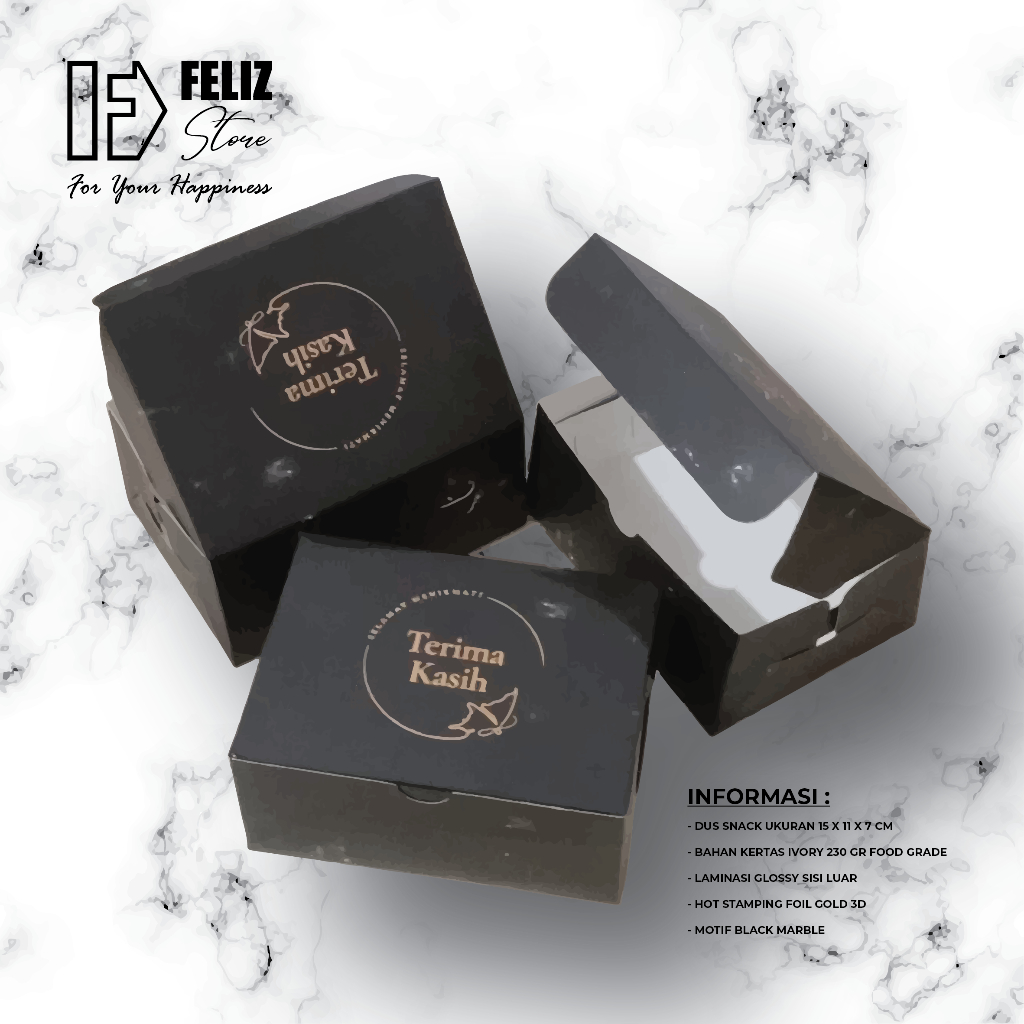 

DUS SNACK 15X11X7 CM BLACK MARBLE GLOSSY