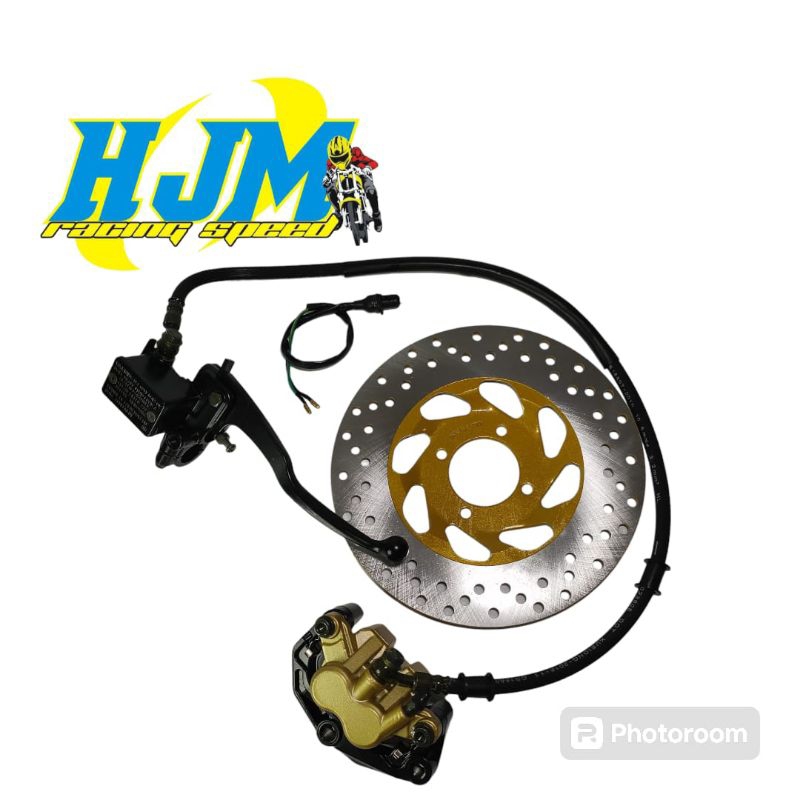 Rem Cakram Depan Assy Komplit Master Rem Set /  Rx king New