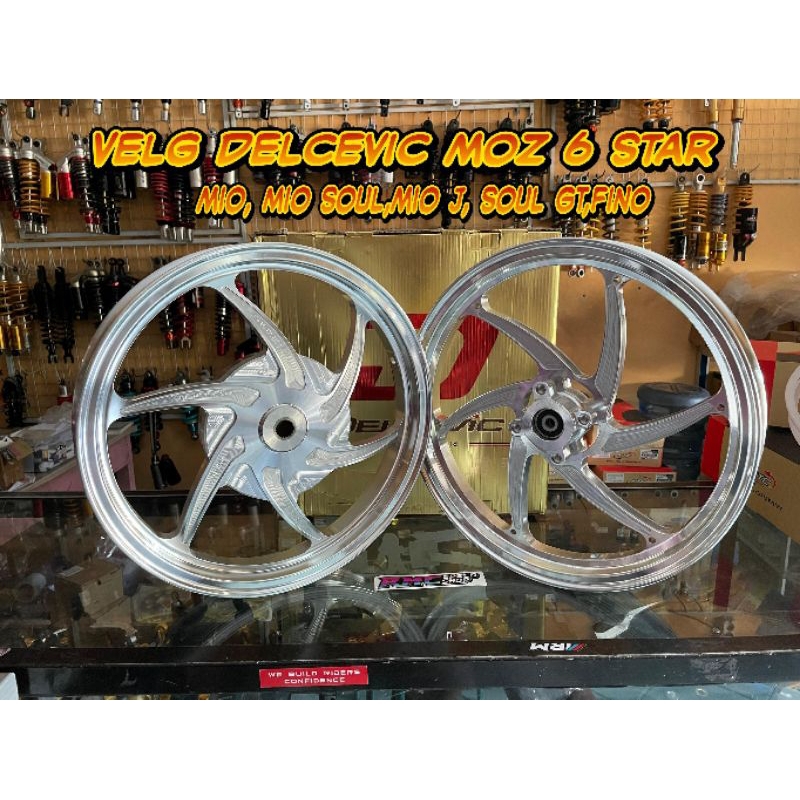 Velg Delcevic MOZ 6 star matuc mio mio j soul gt mio soul fino 115 / Velg delcevic MOZ 6 star mio/mi
