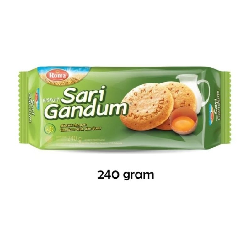 

ROMA SARI GANDUM 240 g