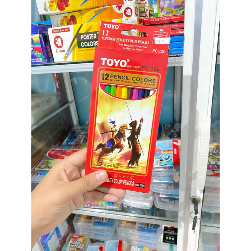 

PENSIL WARNA TOYO | 12 WARNA | MURAH