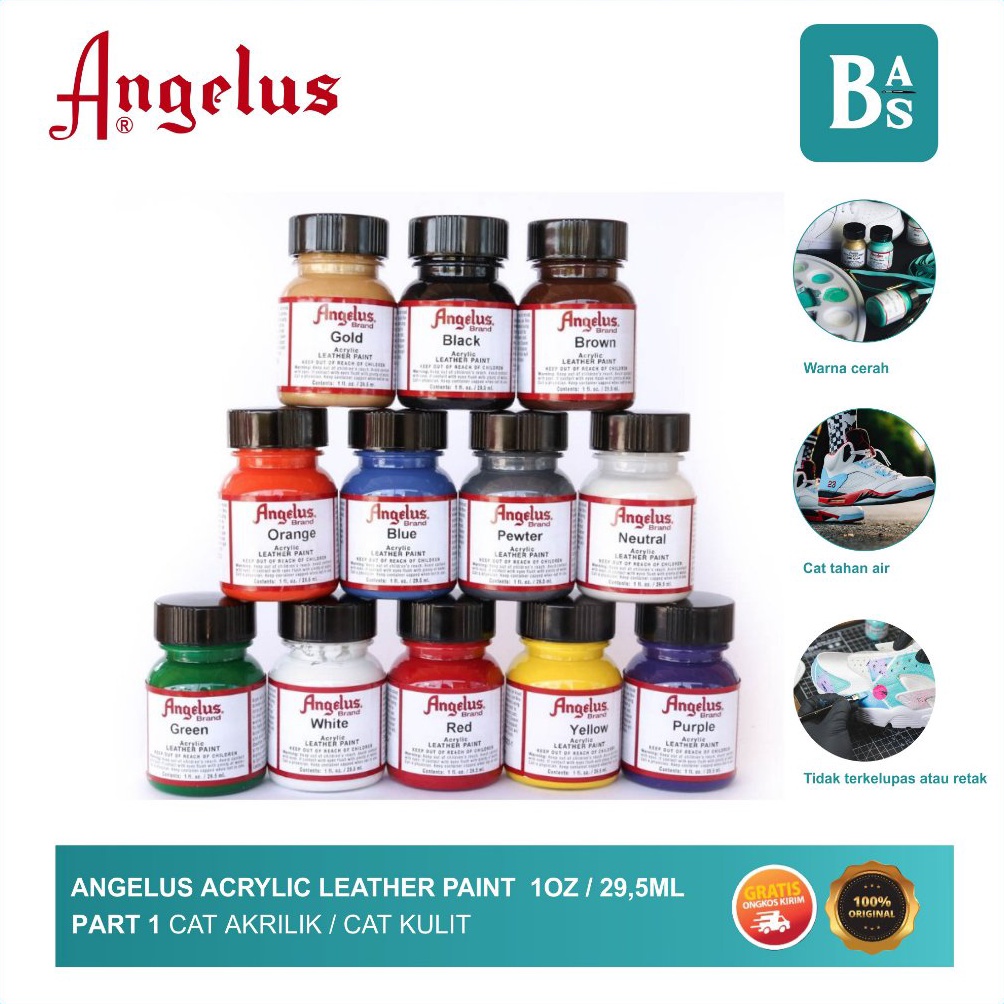 

KODE U15E Angelus Leather Paint 1oz 295ml 13