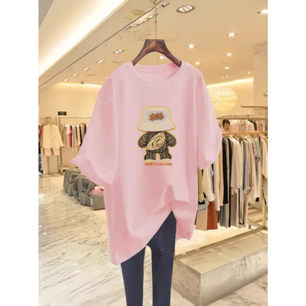 OBLONG WANITA LENGAN PENDEK/KAOS LENGAN PENDEK OVERSIZE/BAJU LENGAN PENDEK CEWEK LENGAN PENDEK OVERS