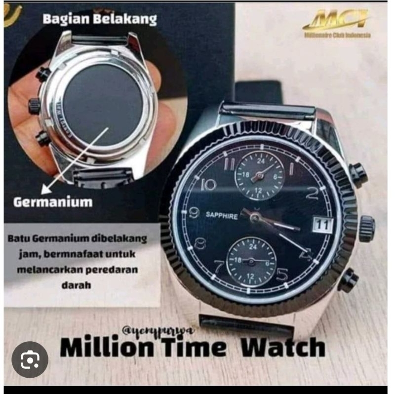 jam kesehatan mci MTW (million time watch women).