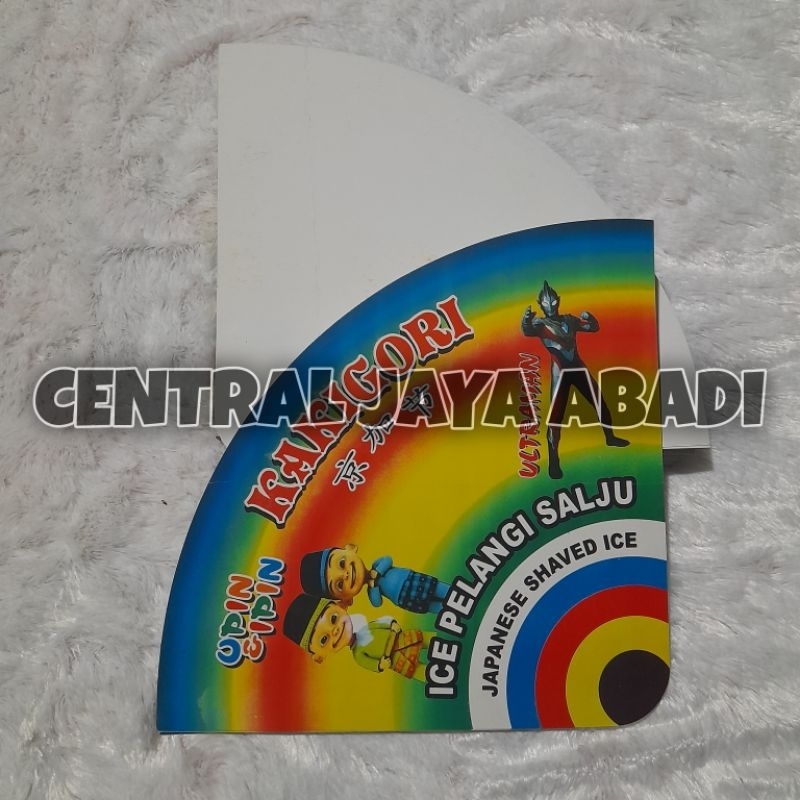 

100 LEMBAR KERTAS ES SALJU VIRAL | BUNGKUS KERTAS ES PELANGI PRODUK TERBARU | KEMASAN ES KAKIGORI MURAH BAHAN IVORY PUTIH HIGH QUALITY | CONTONG ES SERUT | CENTRAL JAYA ABADI | ARINA SHIVA GROUP 94