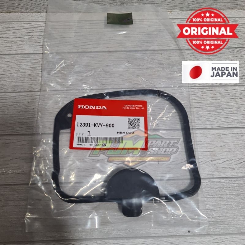 Oring Head KVY BEAT SCOOPY KARBU ORI Original AHM - 12391KVY900 - Karet Cover Deksel Japan