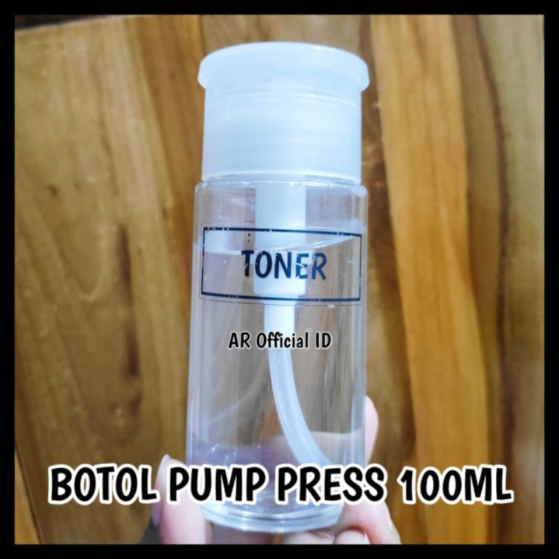 100ML BOTOL PUMP PRESS TONER MICELLAR WATER